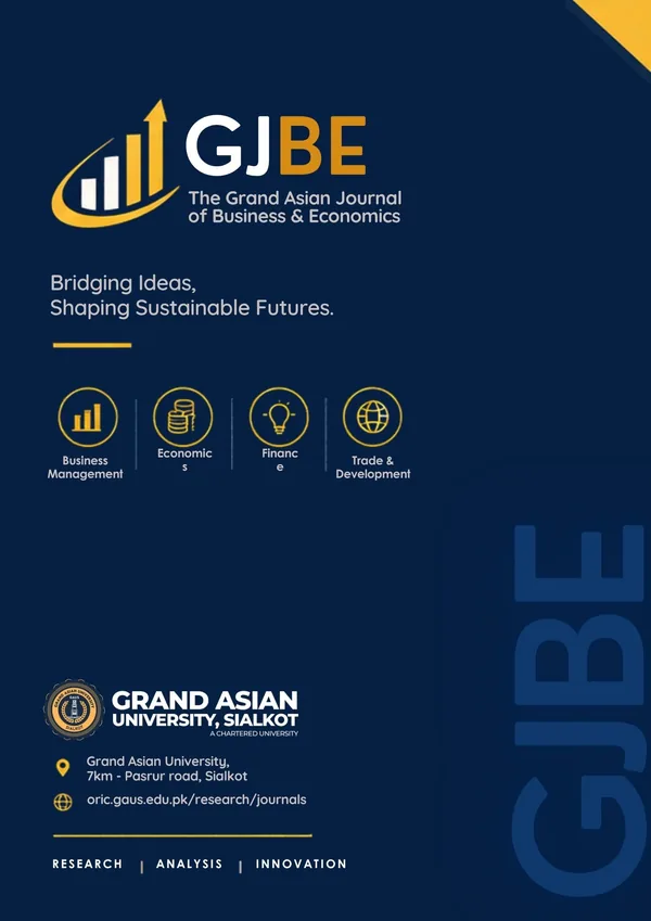 The Grand Asian Journal of Business & Economics (GJBE) back cover