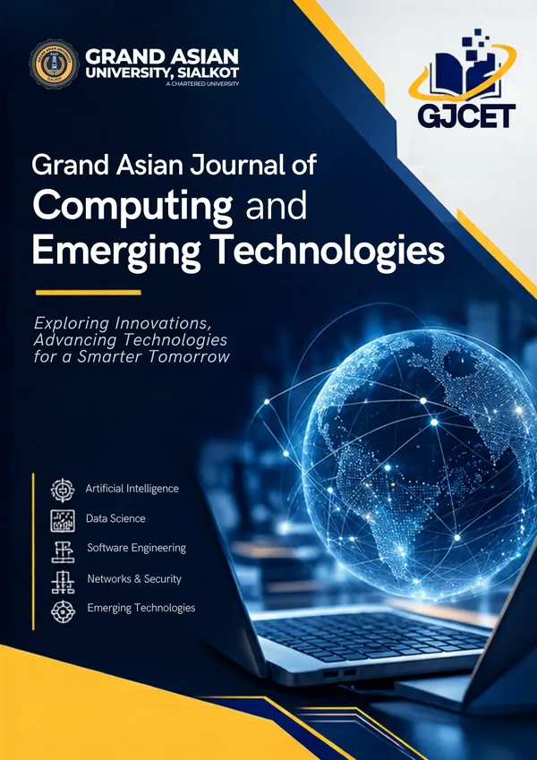 Grand Asian Journal of Computing and Emerging Technologies (GJCET) cover