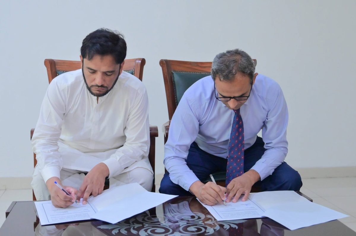 MoU Signed Between Grand Asian University Sialkot and Pakistan Council of Research in Water Resources (PCRWR), Sialkot